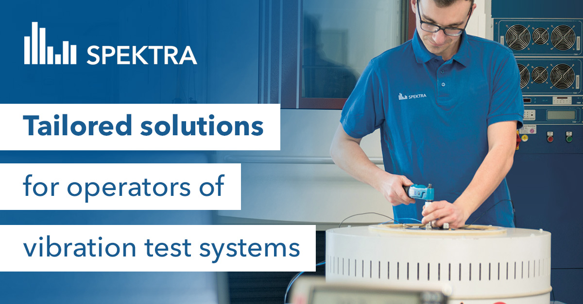 Solutions for vibration test systems SPEKTRA